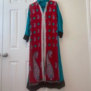 Fishtail desi dress